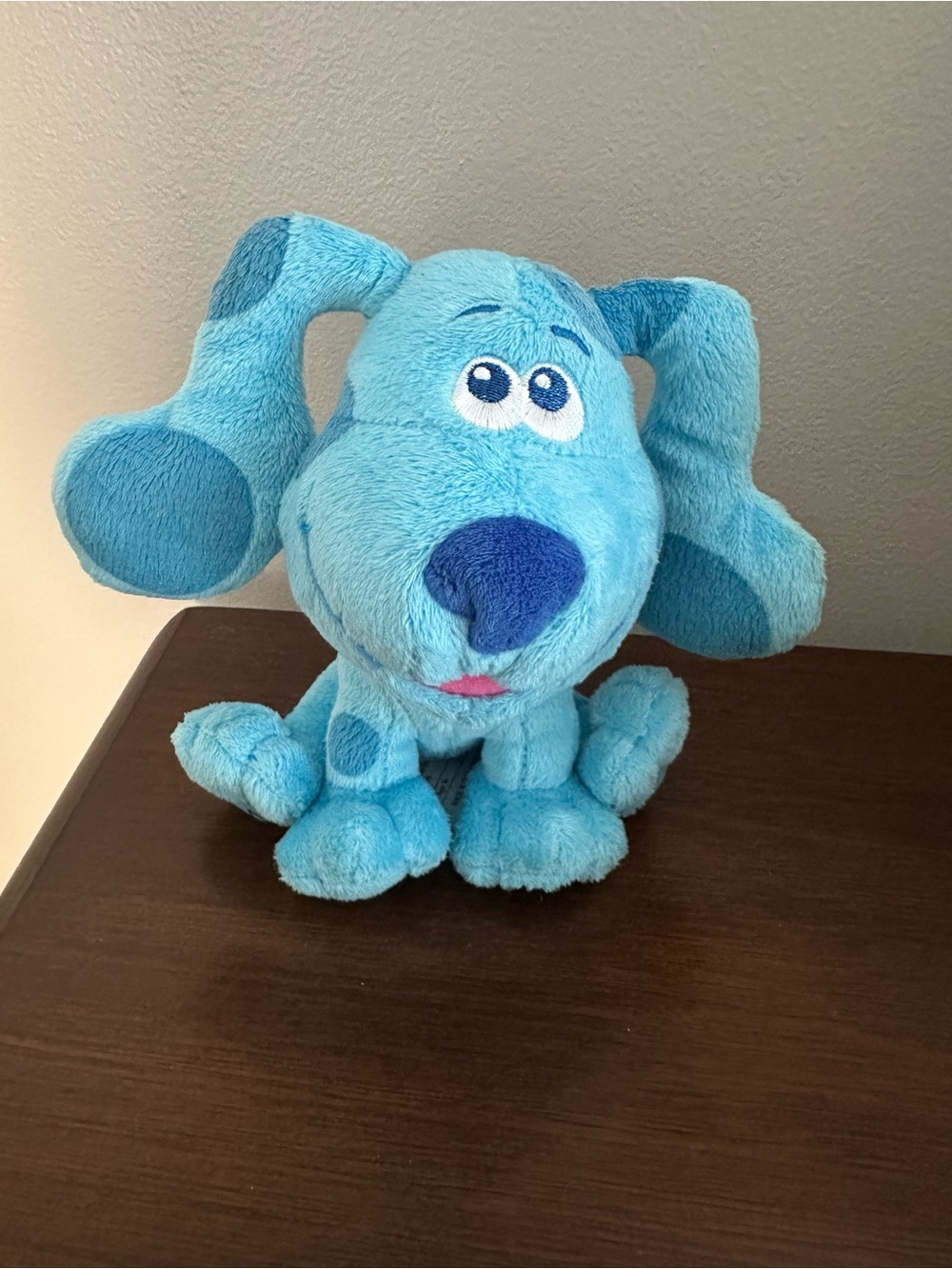 Blue Plush Puppy Stuffed Toy